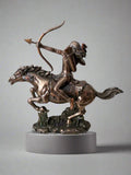 10" Indian Warrior Statue