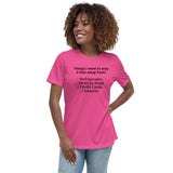 6 Feet Away Funny Women's Relaxed T-Shirt CedarHill Country Market